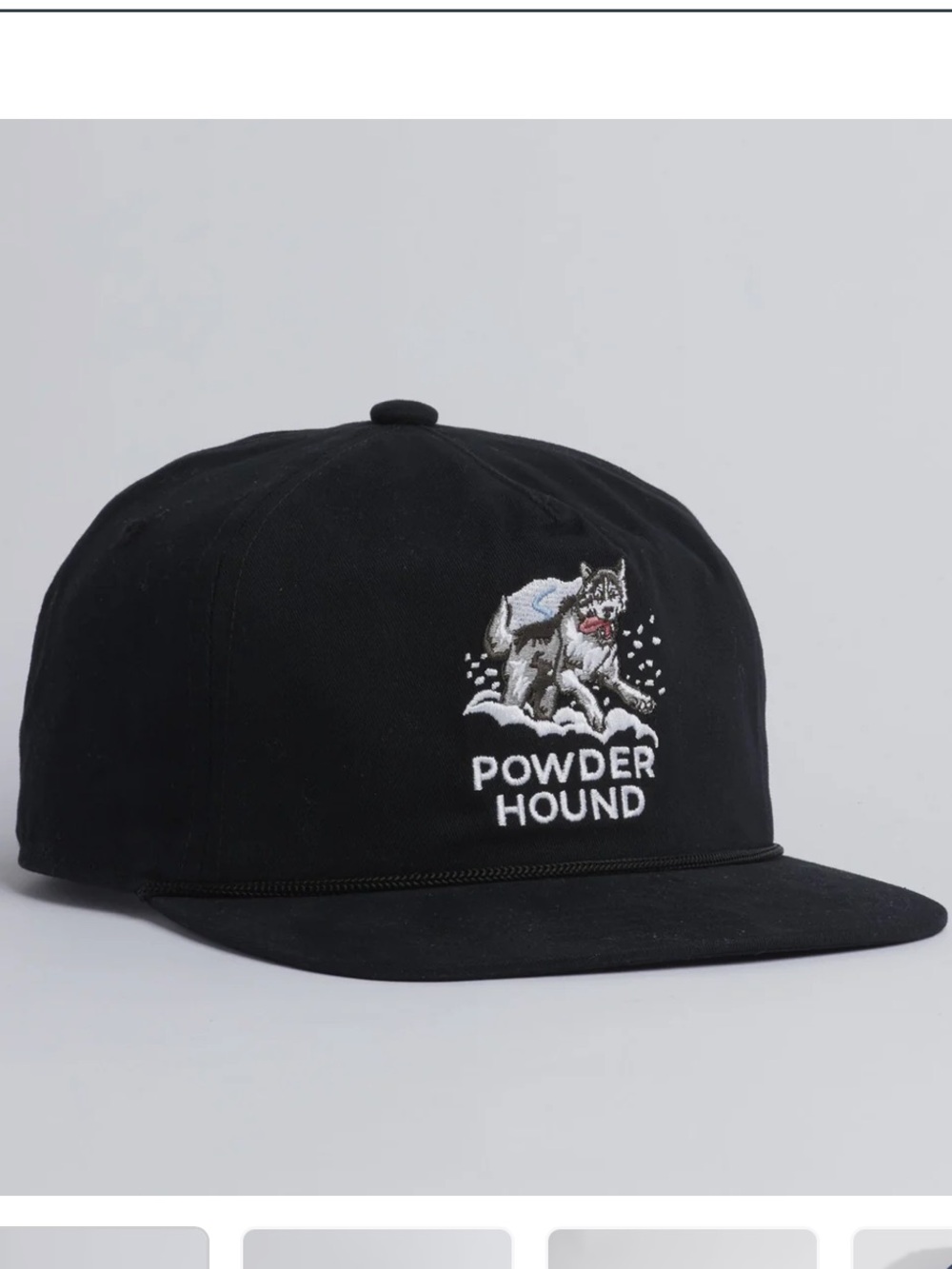 Coal Powder Hound The Field Brushed Twill Vintage Cap